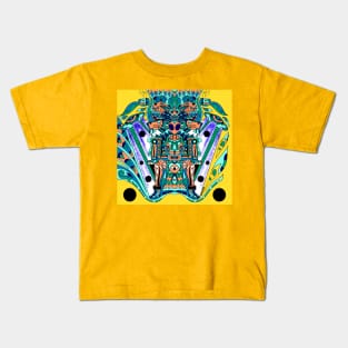 bizarre ancient astronaut ecopop Kids T-Shirt